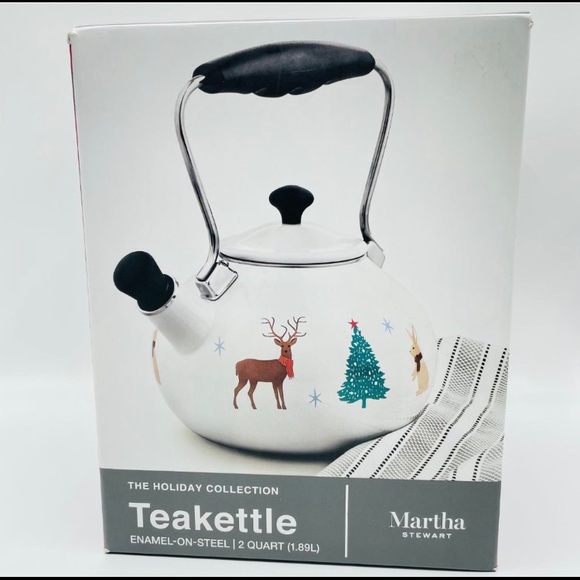 Martha Stewart The Holiday Collection 2-Qt Kettle - Picture 2 of 3